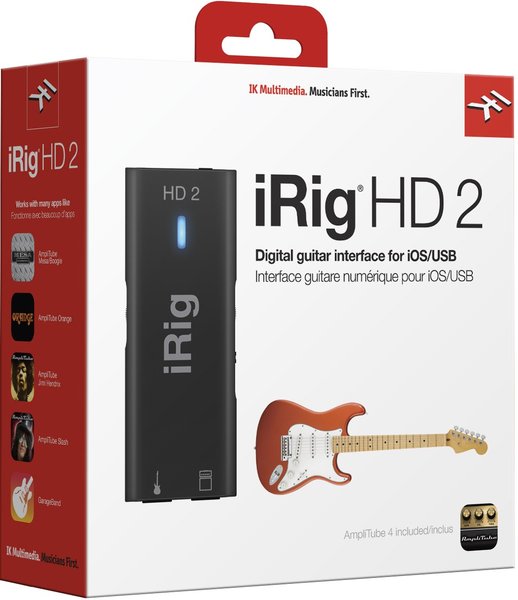 IK Multimedia iRig HD 2 (for iOS, Mac, PC)