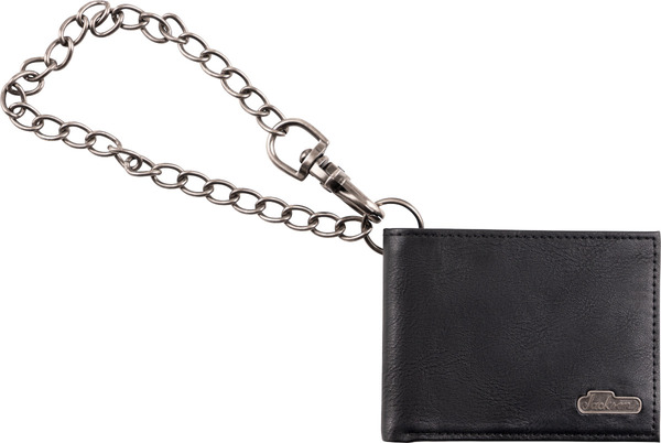 Jackson Leather wallet / Limited edition (with chain, black)