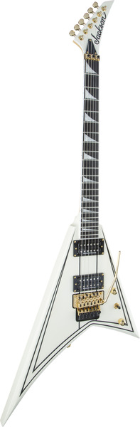 Jackson RR-3 Pro Series Rhoads (Ivory w-Black Pinstripes)