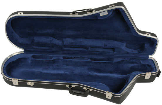Jakob Winter Case for Baritone Saxophone with wheels (abs plastic shaped)