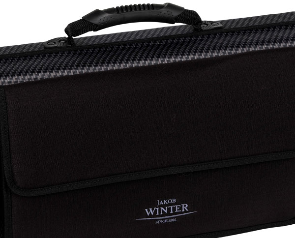 Jakob Winter Case for Viola 15'-16,5' Carbon Design (black, detachable pocket)