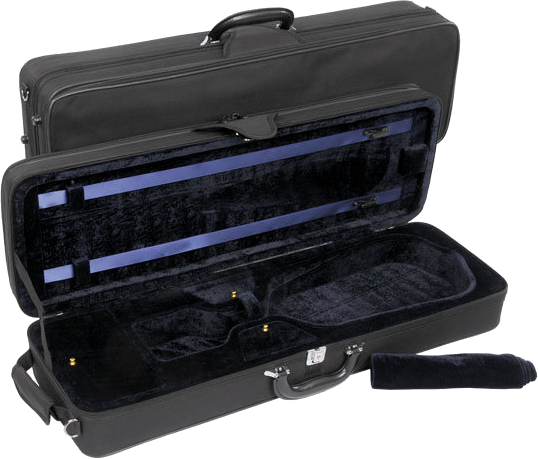 Jakob Winter JWC 360 Violin Oblong Case / Essential (4/4, black / blue)