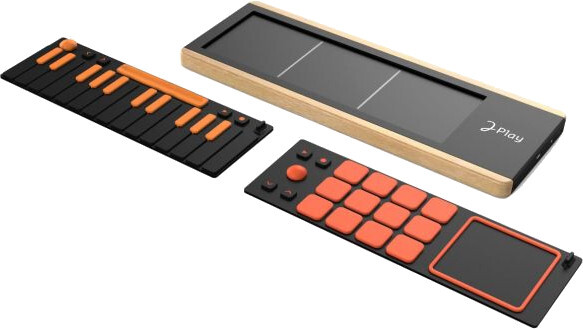 Joué Play Starter Pack / Board + 2 Pads (fire edition)