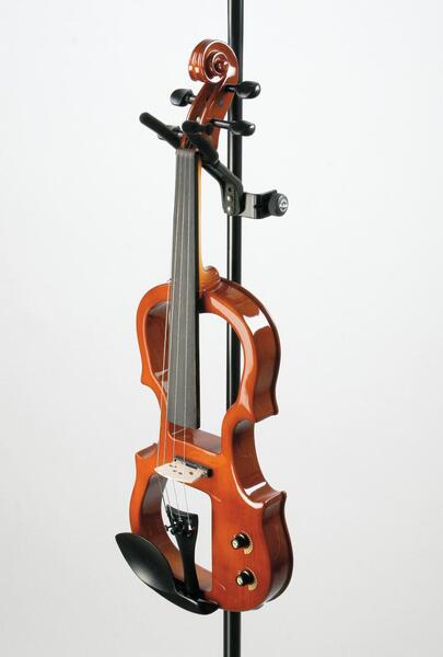 K&M 15580 Violin Holder (black)
