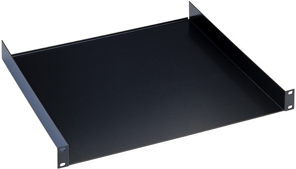 K&M 19' Rack Shelf 300 mm (black)