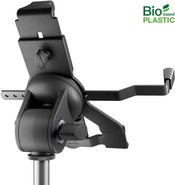 K&M 19744 Tablet PC stand holder »Biobased« (black)