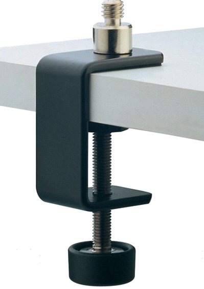 K&M 237 Table Clamp (black)