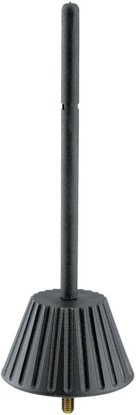 K&M Recorder Peg 17782 (black / 6.5mm)