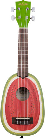 Kala Novelty Soprano Ukulele (watermelon, w/bag)