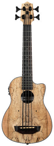 Kala U-Bass Spalted Maple (satin finish)