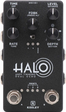 Keeley Halo Dual Echo Andy Timmons Signature Dual Delay