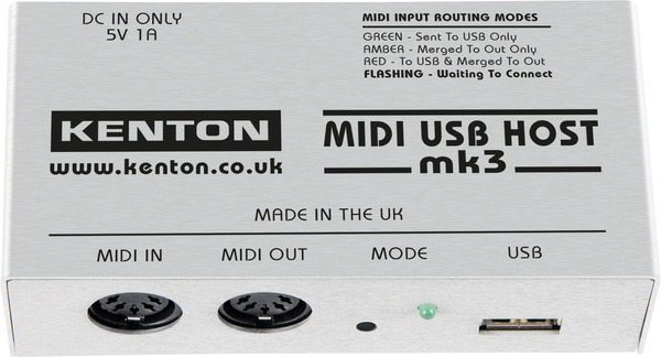 Kenton MIDI USB Host MK3