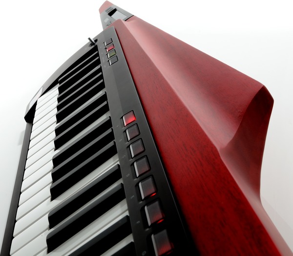 Korg RK-100S2 Keytar (translucent red)