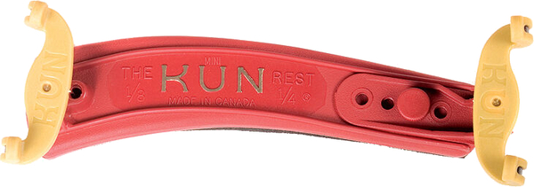 Kun Mini Violin Shoulder Rest (red)