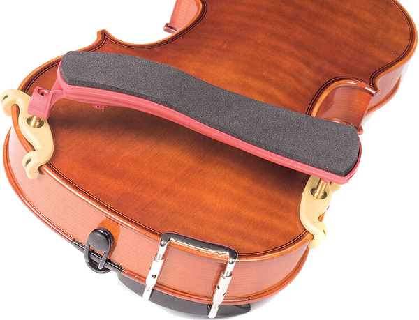 Kun Mini Violin Shoulder Rest (red)