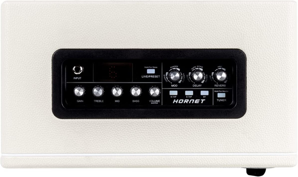 MOOER Hornet 30 Watt Modeling Guitar Amplifier (white)