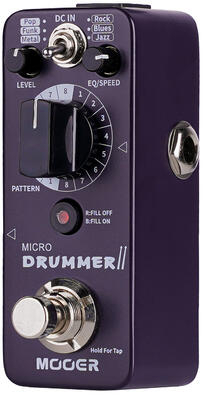 MOOER Micro Drummer II Drum Machine Pedal