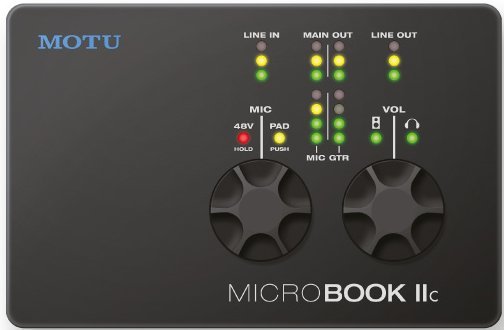 MOTU MicroBook IIc (USB)