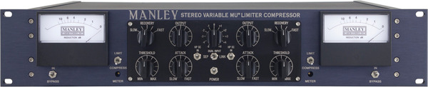 Manley Stereo Variable Mu Tube Compressor/Limiter (19', 2U)