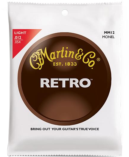 Martin Retro Monel Strings (light / .012-.054)
