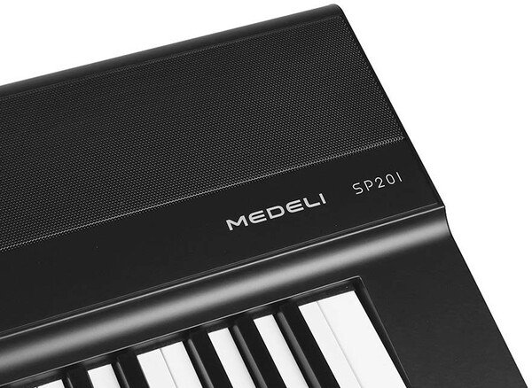 Medeli SP201 / Digital Stage Piano with bluetooth (black - 88 keys)