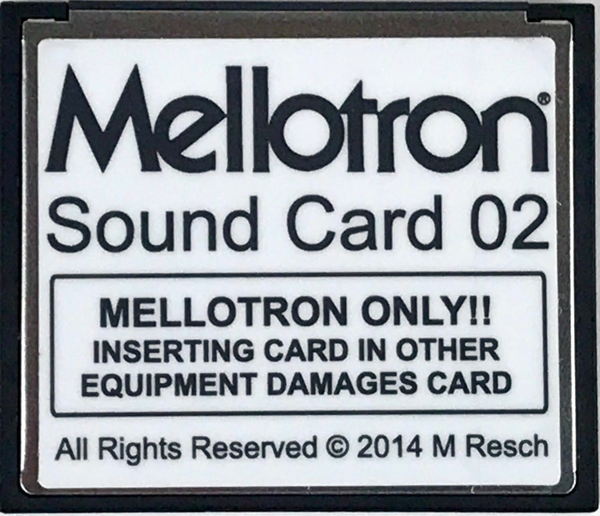 Mellotron 4 Sound Card Bundle