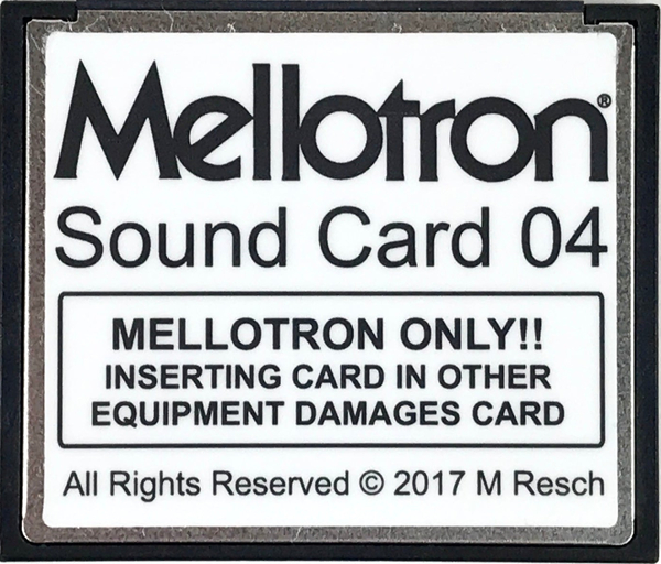 Mellotron 4 Sound Card Bundle