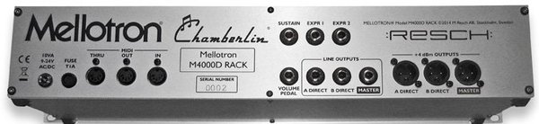 Mellotron M4000D / Rack (rack version)