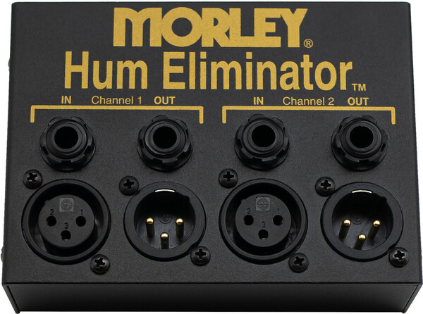 Morley Hum Eliminator / 2 Channel Box, XLR/TRS