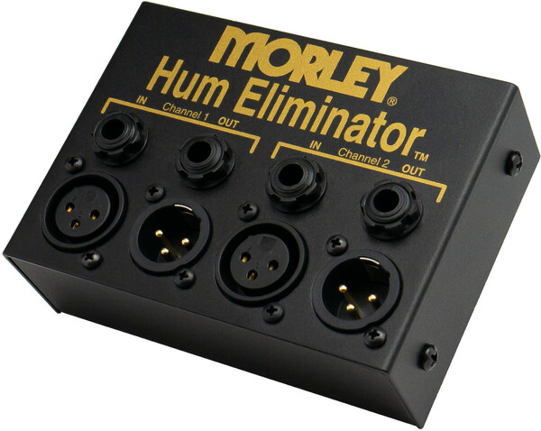 Morley Hum Eliminator / 2 Channel Box, XLR/TRS