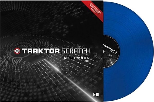 Native Instruments NI Traktor Scratch Control Vinyl MKII (Blue)