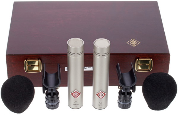 Neumann KM184 Stereo Set (nickel)