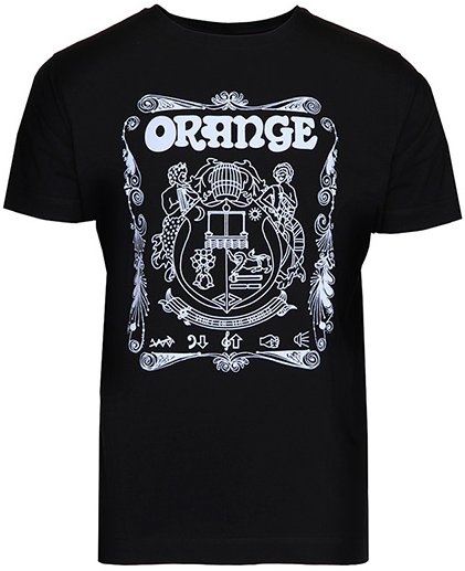 Orange Crest T-Shirt (Black L)