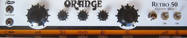 Orange Custom Retro 50 Combo
