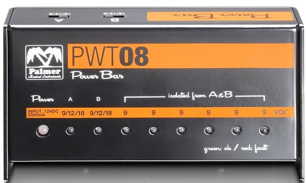 Palmer PWT 08 (8x 9/12/18V DC - 2000mA)