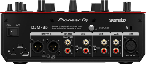 Pioneer DJM-S5 (gloss red)