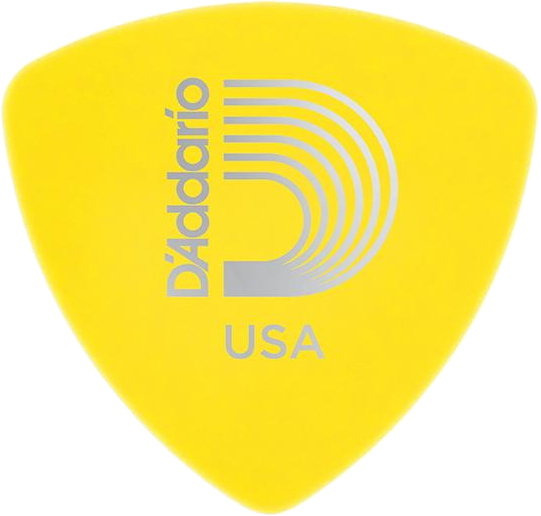 Planet Waves DELRIN Triangle .70 Yellow PW2DP02725 (25 pieces)