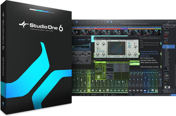 Presonus Studio One 6 Professional / DAW Software (update from Pro 1-5  - download only)