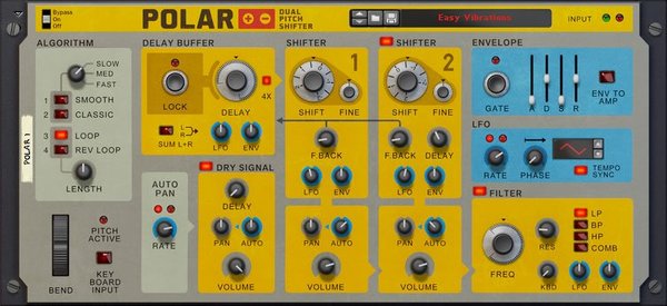 Reason Studios Polar Dual Pitch Shifter PlugIn (download version)