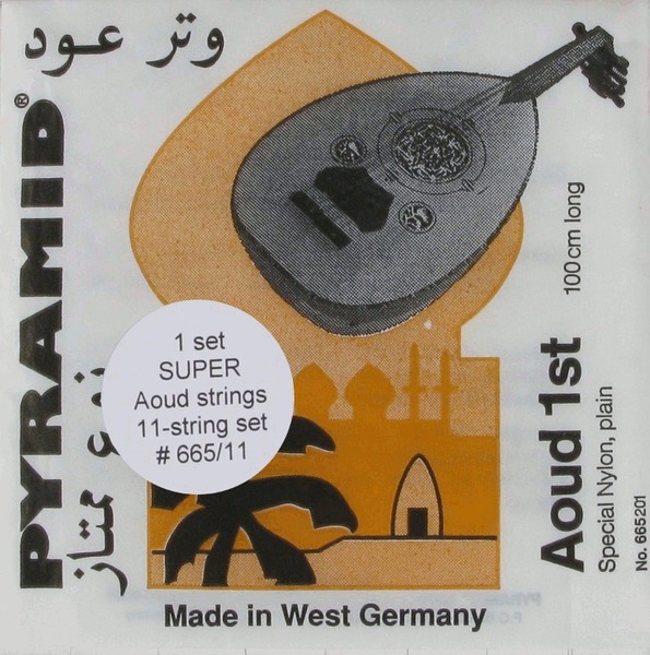 Pyramid Super Aoud Oud Strings Arabic Tuning 665/11 (w/6th Low C)