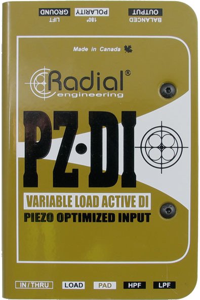 Radial PZ-DI PZ-DI Orchestral Instrument DI