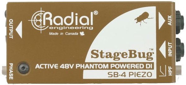 Radial SB-4 StageBug Piezo DI