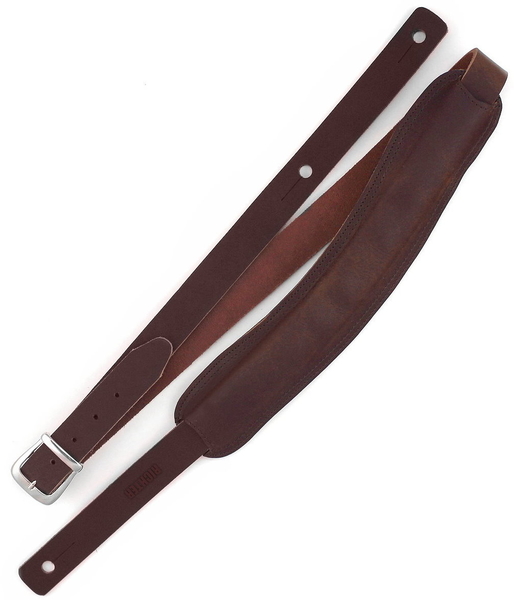 Richter Slim Deluxe Guitar / Bass Strap 1022 (buffalo brown)