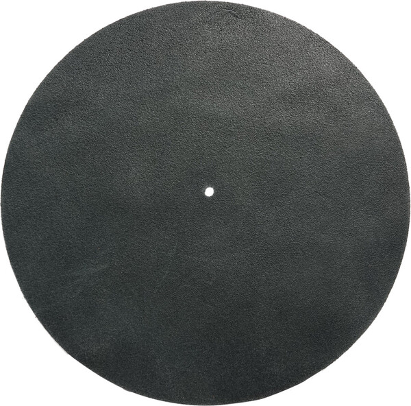 Richter Turntable Leather Mat / Slipmat 1721 (anthrazit)