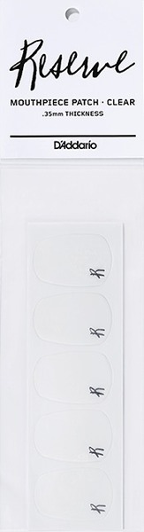 Rico Reserve Mouthpiece Patches / RMP01C (clear, 5 patches, 0,35mm)