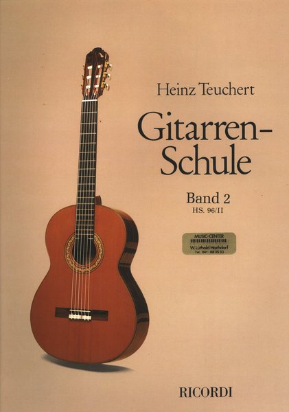 Ricordi Gitarren-Schule Band 2 Teuchert Heinz