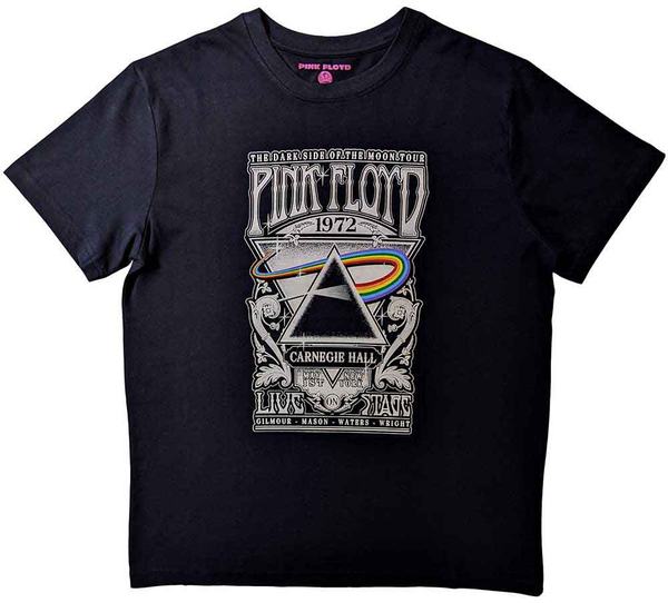 Rock Off Pink Floyd Unisex T-Shirt Carnegie Hall Poster (size L)