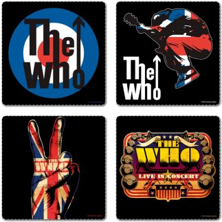 Rock Off The Who Coaster Set: Mixed