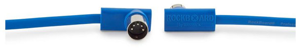 RockBoard Flat MIDI Cable 11 13/16 in (30cm / blue)