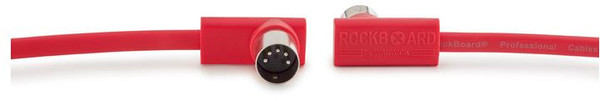 RockBoard Flat MIDI Cable 11 13/16 in (30cm / red)